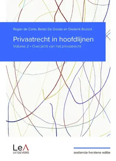 Privaatrecht in hoofdlijnen: Volume 2